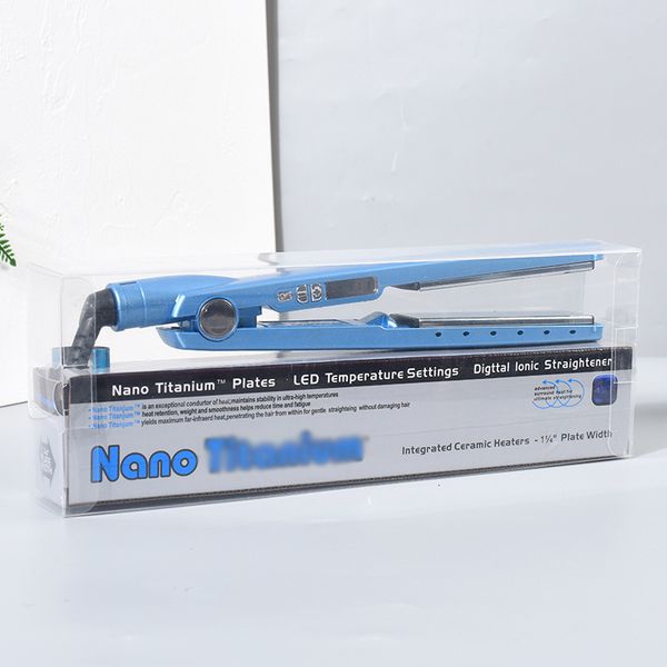 household blue plywood medium plate nanometer titanium hair straightener stainless steel hair roller straight dual purpose elect, Black
household blue plywood medium plate nanometer titanium hair straightener stainless steel hair roller straight dual purpose elect, Black