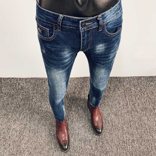 денима джинсы для мужчин марка карандаш джинсы тощий stretch slim fit hop hop брюки мода повседневная брюки мужская одежда осень 2020, Blue
денима джинсы для мужчин марка карандаш джинсы тощий stretch slim fit hop hop брюки мода повседневная брюки мужская одежда осень 2020, Blue
