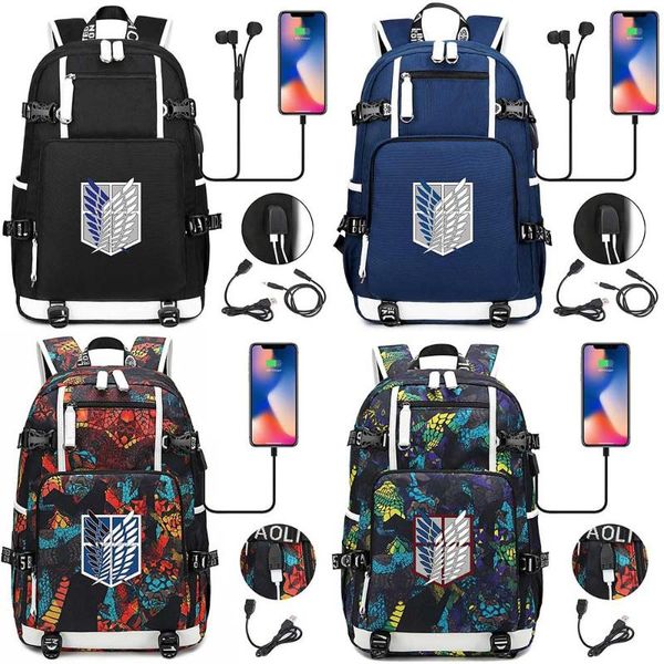 new attack on titan prints boys girls kids school bag women usb lapbackpack canvas men bagpack packsack bookbag
new attack on titan prints boys girls kids school bag women usb lapbackpack canvas men bagpack packsack bookbag