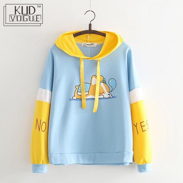 kawaii sweatshirt women pullovers autumn new cartoon animal dog hooded long-sleeved sweatshirts harajuku corgi female hoody, Black
kawaii sweatshirt women pullovers autumn new cartoon animal dog hooded long-sleeved sweatshirts harajuku corgi female hoody, Black