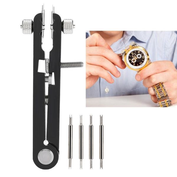 repair tools & kits 6825 alloy watch strap remover adjuster tool professional v-shaped spring bar plier (black 6-pin) for watchmaker
repair tools & kits 6825 alloy watch strap remover adjuster tool professional v-shaped spring bar plier (black 6-pin) for watchmaker