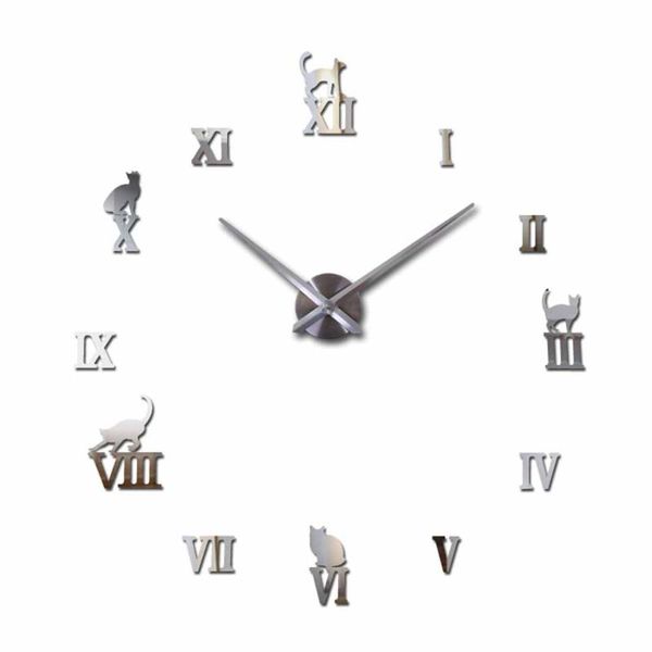new creative large acrylic mirror wall clock diy quartz form surface modern home decoration living room sticker
new creative large acrylic mirror wall clock diy quartz form surface modern home decoration living room sticker
