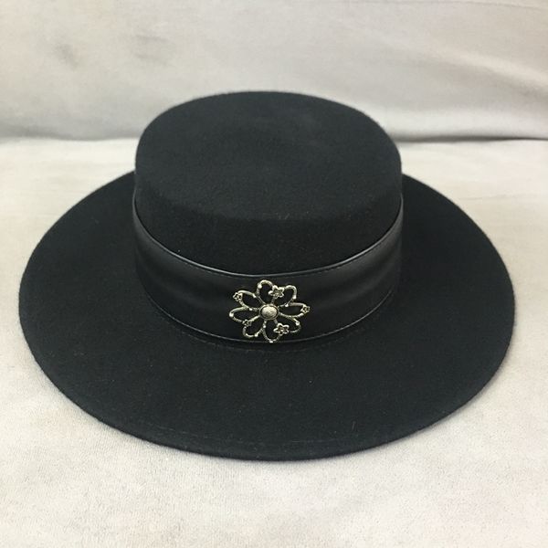 stingy brim hats fedora winter black wool ceiling large eaves edition joker hat british fashion restoring ancient ways of french societ, Blue;gray
stingy brim hats fedora winter black wool ceiling large eaves edition joker hat british fashion restoring ancient ways of french societ, Blue;gray