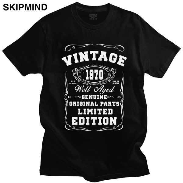 vintage 1970 tshirt men short sleeve cotton 50th birthday gift t-shirt well aged all original parts limited edition tee shirts
vintage 1970 tshirt men short sleeve cotton 50th birthday gift t-shirt well aged all original parts limited edition tee shirts
