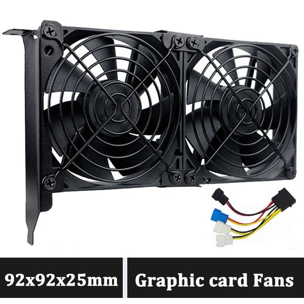 gdstime universal vga cooling fan dual 90mm 3.5inch dc 12v deskcomputer chassis pci graphics card double fan 9cm
gdstime universal vga cooling fan dual 90mm 3.5inch dc 12v deskcomputer chassis pci graphics card double fan 9cm
