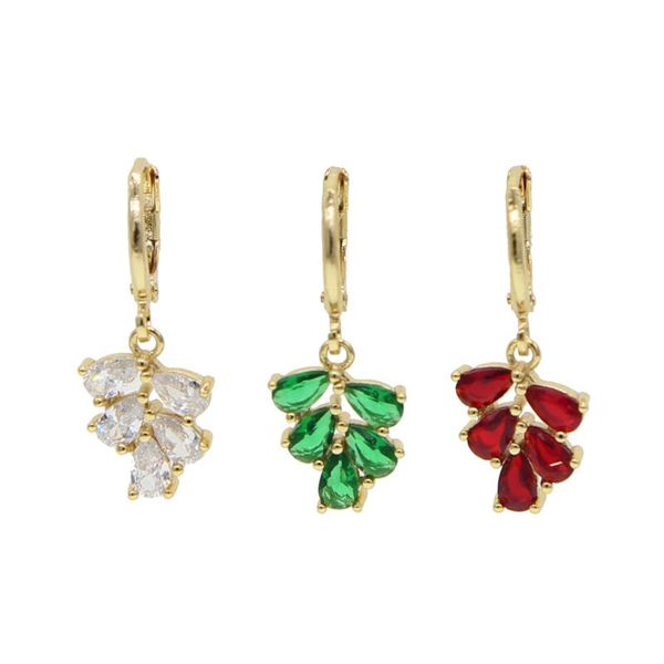 dangle & chandelier white green red stone tear drop cz cluster earring for women trendy fashion jewelry, Silver
dangle & chandelier white green red stone tear drop cz cluster earring for women trendy fashion jewelry, Silver