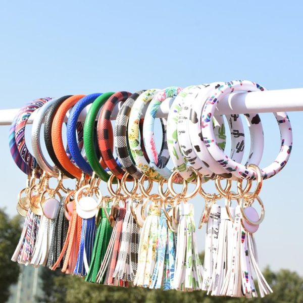 keychains fashion trend simple large pu leather bracelet circle cute tassel wristlet keychain jewelry women girls drop, Silver
keychains fashion trend simple large pu leather bracelet circle cute tassel wristlet keychain jewelry women girls drop, Silver