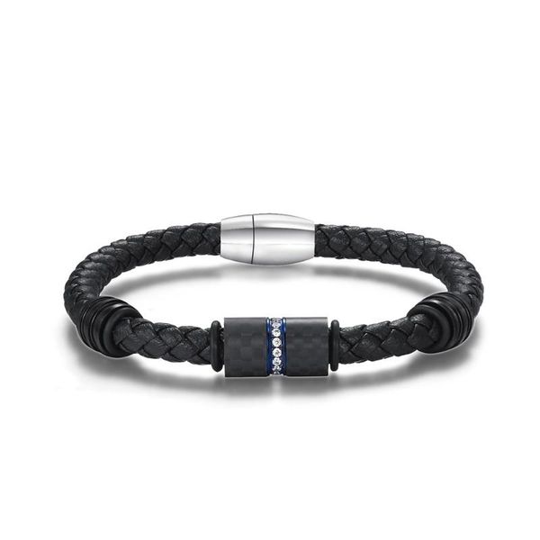 new carbon fiber men's bracelet leather braided bangle magnetic office style wristband for men boyfriend jewelry gift 8.5inch, Golden;silver
new carbon fiber men's bracelet leather braided bangle magnetic office style wristband for men boyfriend jewelry gift 8.5inch, Golden;silver