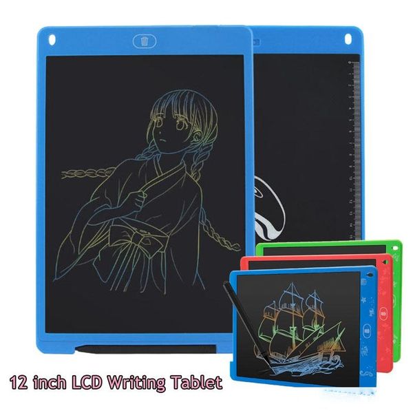 12 inch lcd digital children drawing tablet portable electronic ultra-thin board unlimited use writing tablet ultra-thin with pen for kids
12 inch lcd digital children drawing tablet portable electronic ultra-thin board unlimited use writing tablet ultra-thin with pen for kids