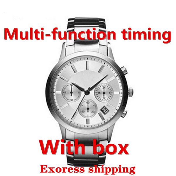 2020 men's watchstainless steel brand fashion casual military quartz sports watch leather strap men's watch relogio masculino, Slivery;brown
2020 men's watchstainless steel brand fashion casual military quartz sports watch leather strap men's watch relogio masculino, Slivery;brown