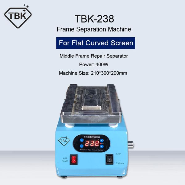 tbk-238 phone glass rear cover automatic separator machine for 8 8plus x xs xr broken back glass maintenance removing
tbk-238 phone glass rear cover automatic separator machine for 8 8plus x xs xr broken back glass maintenance removing