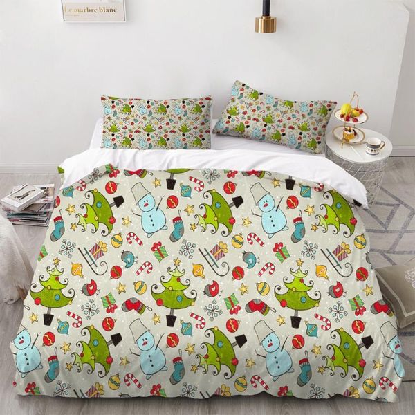 bedding sets 2/3 pieces christmas tree snowman set cover fashion cartoon doodle bed quilt merry home textile s
bedding sets 2/3 pieces christmas tree snowman set cover fashion cartoon doodle bed quilt merry home textile s
