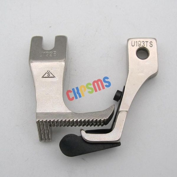 sewing notions & tools # u193ts+u192b 1/16(2mm) feeding foot with right stitch guide fit for juki du-1181 brother db2-b797 consew 205rb, Black
sewing notions & tools # u193ts+u192b 1/16(2mm) feeding foot with right stitch guide fit for juki du-1181 brother db2-b797 consew 205rb, Black