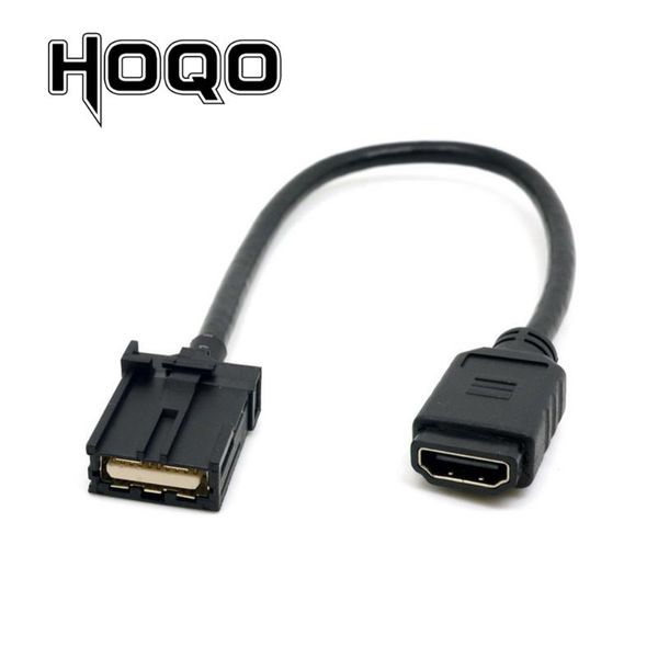 high speed hdmi 1.4 type e male to type a female video audio cable 0.3m automotive connection system grade connector
high speed hdmi 1.4 type e male to type a female video audio cable 0.3m automotive connection system grade connector