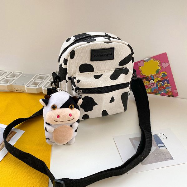 women bag 2020 women's wallet chest bag cute personality cow pendant canvas messenger female small dot student hobos fashion
women bag 2020 women's wallet chest bag cute personality cow pendant canvas messenger female small dot student hobos fashion