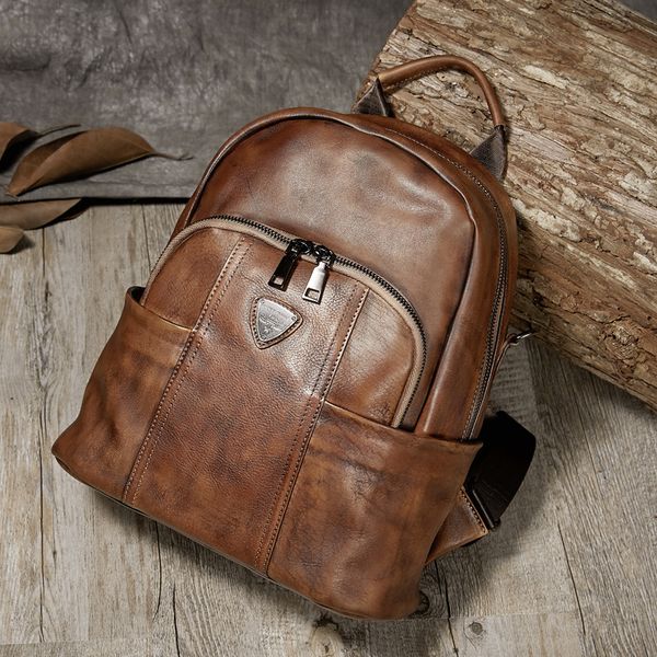 womens bag 2020 new full-grain leather vintage embossed hand-rub color vintage style large capacity fashion backpack
womens bag 2020 new full-grain leather vintage embossed hand-rub color vintage style large capacity fashion backpack