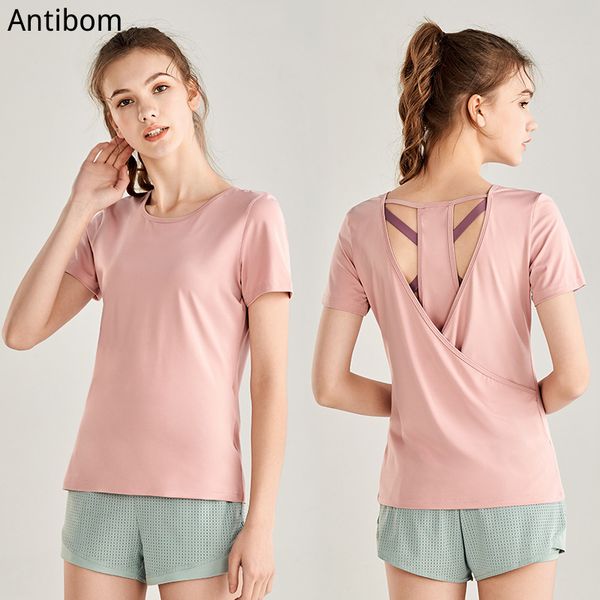 yoga outfits antibom women shirts quick dry running workout gym tees female short sleeve loose clothing, White;red
yoga outfits antibom women shirts quick dry running workout gym tees female short sleeve loose clothing, White;red