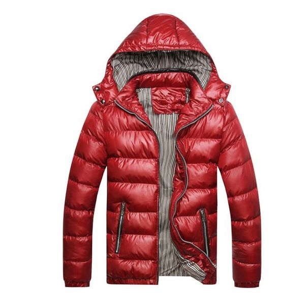 men down thick warm winter jacket hooded thicken duck down parka coat casual slim overcoat with many pockets mens, Black
men down thick warm winter jacket hooded thicken duck down parka coat casual slim overcoat with many pockets mens, Black