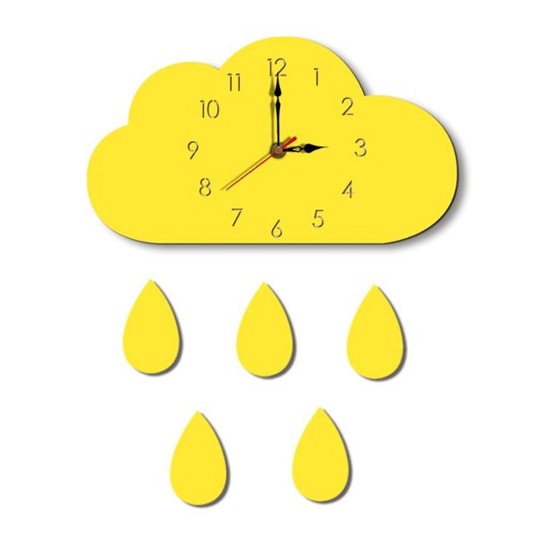 cloud creative cartoon living room clock acrylic children's wall clock 
cloud creative cartoon living room clock acrylic children's wall clock