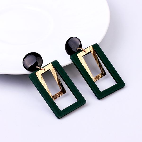 fashion jewelry square hoops wooden earrings popular gold red green personality style drop geometric dangle earrings for woman, Golden;silver
fashion jewelry square hoops wooden earrings popular gold red green personality style drop geometric dangle earrings for woman, Golden;silver