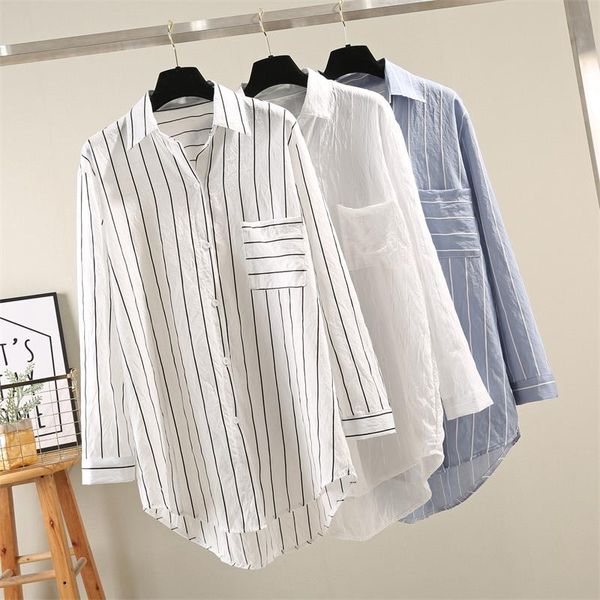 women's jackets thin coats women spring autumn long shirt coat fashion plus size loose striped trench summer sun protection clothing 20, Black;brown
women's jackets thin coats women spring autumn long shirt coat fashion plus size loose striped trench summer sun protection clothing 20, Black;brown