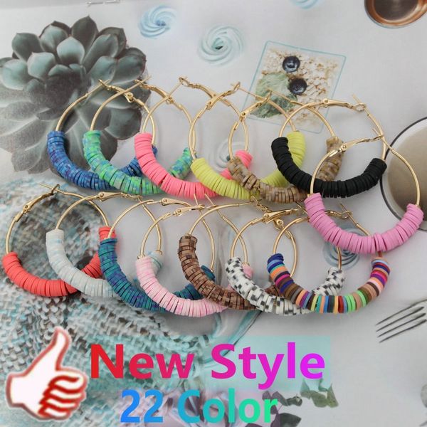 oorbellen 22 color clay hoop earrings for woman c-shaped earrings japan and korea fashion jewelry female gifts jewelry 2020, Golden;silver
oorbellen 22 color clay hoop earrings for woman c-shaped earrings japan and korea fashion jewelry female gifts jewelry 2020, Golden;silver