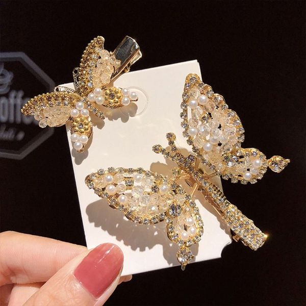 hair accessories female girls jewelry clips glitter rhinestone metal butterfly side bangs hairpins crystal beaded duckbill barrettes
hair accessories female girls jewelry clips glitter rhinestone metal butterfly side bangs hairpins crystal beaded duckbill barrettes