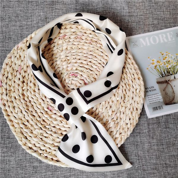 scarves silk scarf dots letter print 76*13.5cm plain weave summer stewardess professional design classic headband, Blue;gray
scarves silk scarf dots letter print 76*13.5cm plain weave summer stewardess professional design classic headband, Blue;gray