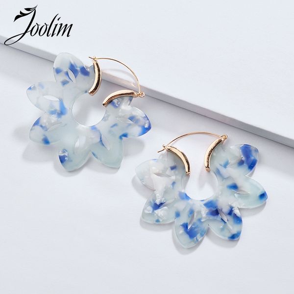 hoop & huggie joolim jewelry wholesale/7 colors flower resin earring pretty earrings for women 2021 spring, Golden;silver
hoop & huggie joolim jewelry wholesale/7 colors flower resin earring pretty earrings for women 2021 spring, Golden;silver