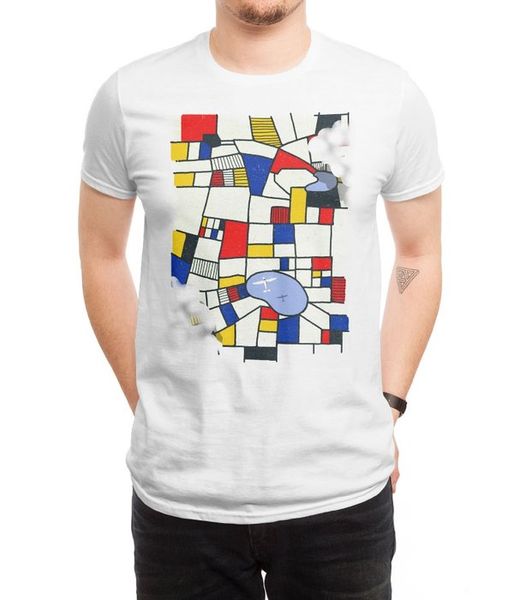 new men casual printed t рубашки les champs-де-мондриана с коротким рукавом футболки tee tops
new men casual printed t рубашки les champs-де-мондриана с коротким рукавом футболки tee tops