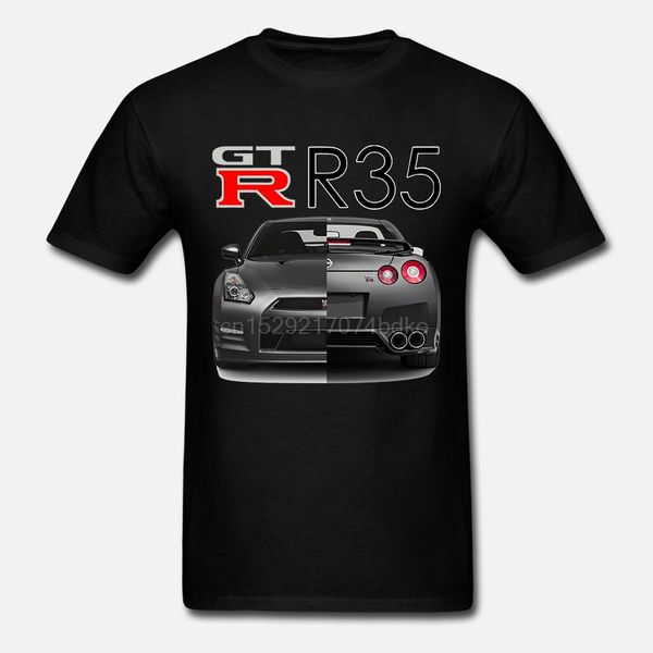 men t-shirts summer style fashion swag men japanese car fans men gtr t shirt