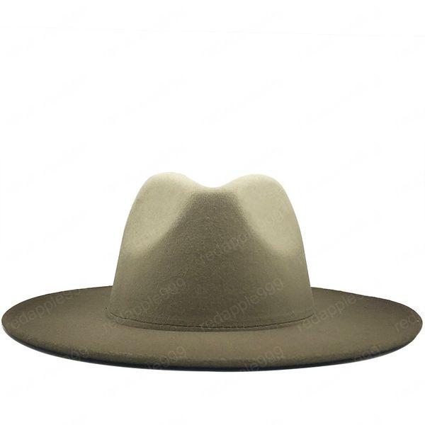 women men woolen vintage trilby felt fedora hat with wide brim gentleman elegant gradient color for lady winter autumn jazz caps, Blue;gray
women men woolen vintage trilby felt fedora hat with wide brim gentleman elegant gradient color for lady winter autumn jazz caps, Blue;gray