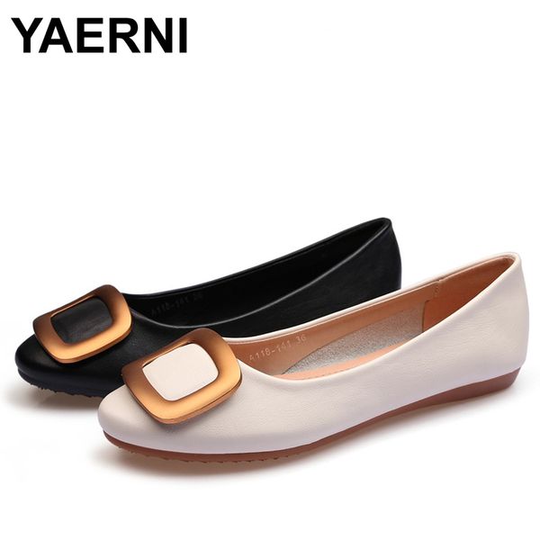 yaerni leather shoes for women; female loafers women's shoes with a flat sole; with soft thick soles without lacing, Black
yaerni leather shoes for women; female loafers women's shoes with a flat sole; with soft thick soles without lacing, Black