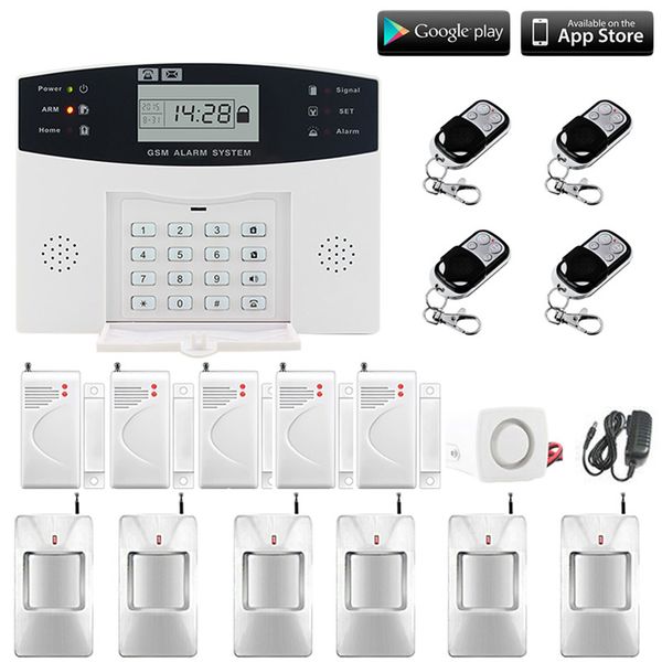 alarm systems lcd display wireless gsm system russian and english spanish french voice sms smoke sensor home security
alarm systems lcd display wireless gsm system russian and english spanish french voice sms smoke sensor home security