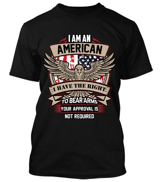 i am an american i have the right to bear arms new mens shirt liberal republican printing tee shirt
i am an american i have the right to bear arms new mens shirt liberal republican printing tee shirt