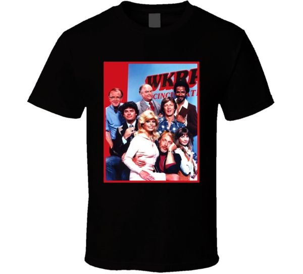 wkrp in cincinnati funny tv show t shirt funny design tee shirt new fashion design