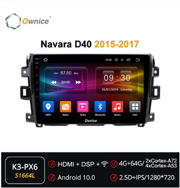 ownice android 10.0 octa core car gps dvd player radio fornissan navara d40 2020 - 2020 audio head unit sat navi dsp 4g
ownice android 10.0 octa core car gps dvd player radio fornissan navara d40 2020 - 2020 audio head unit sat navi dsp 4g