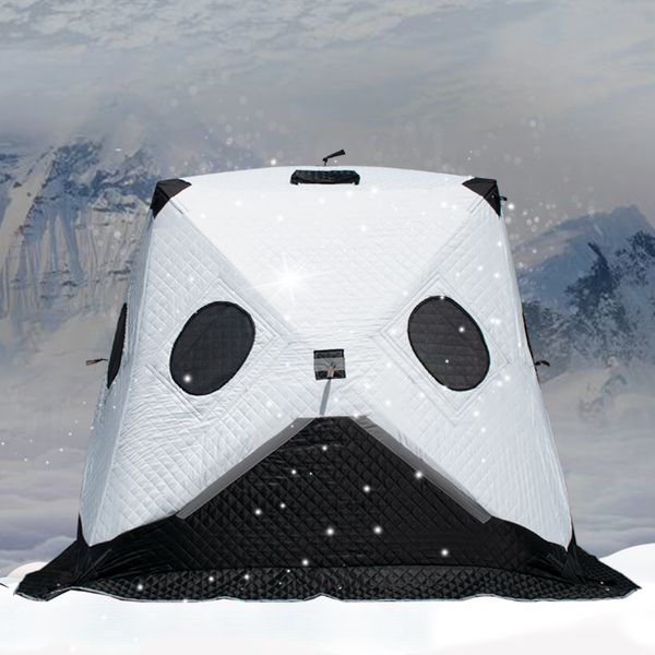 ultralarge quick opening winter ice fishing tent 3-4 person three layer thickened warm cotton camping tourist tent 200x200x175cm
ultralarge quick opening winter ice fishing tent 3-4 person three layer thickened warm cotton camping tourist tent 200x200x175cm