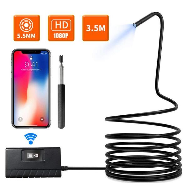 5.5mm 5mp 1080p wireless wifi endoscope inspection borescope camera otoscope for android&iso handheld endoscope microscope
5.5mm 5mp 1080p wireless wifi endoscope inspection borescope camera otoscope for android&iso handheld endoscope microscope