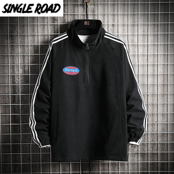singleroad mens jacket men 2020 autumn side striped windbreaker korean style hip hop japanese streetwear harajuku black jackets, Black;brown
singleroad mens jacket men 2020 autumn side striped windbreaker korean style hip hop japanese streetwear harajuku black jackets, Black;brown