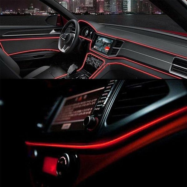 2m car led interior led strip flexible neon light decoration garland lisence plate wire rope tube line with cigaratte 7color
2m car led interior led strip flexible neon light decoration garland lisence plate wire rope tube line with cigaratte 7color