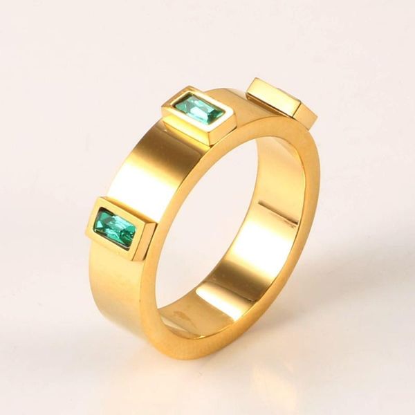 cluster rings vintage green blue red stone stainless steel crystal ring for women men wedding engagement jewelry, Golden;silver
cluster rings vintage green blue red stone stainless steel crystal ring for women men wedding engagement jewelry, Golden;silver