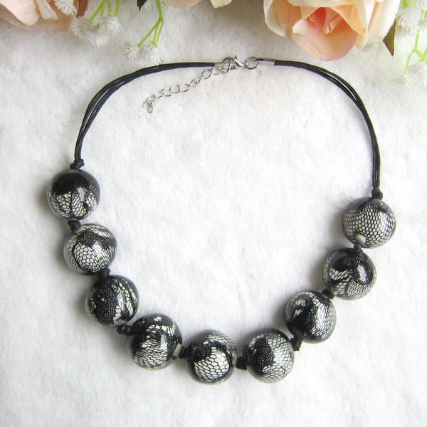 chokers latest design women`s fashion lace wrapped resin beads necklace jewelries, Golden;silver
chokers latest design women`s fashion lace wrapped resin beads necklace jewelries, Golden;silver