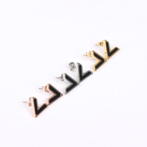 stud yun ruo 2021 fashion personality black v earring woman rose gold color titanium steel jewelry party birthday gift not fade, Golden;silver
stud yun ruo 2021 fashion personality black v earring woman rose gold color titanium steel jewelry party birthday gift not fade, Golden;silver