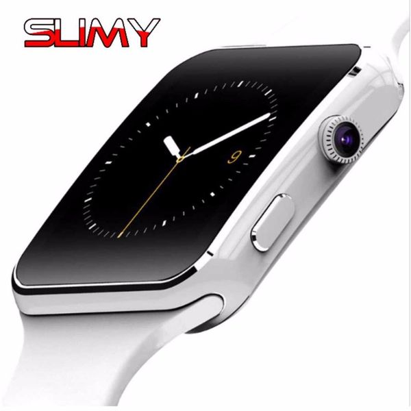slimy x6 smart watch women men kids smartwatch phone with camera mp3 support 2g sim tf card for android phone
slimy x6 smart watch women men kids smartwatch phone with camera mp3 support 2g sim tf card for android phone