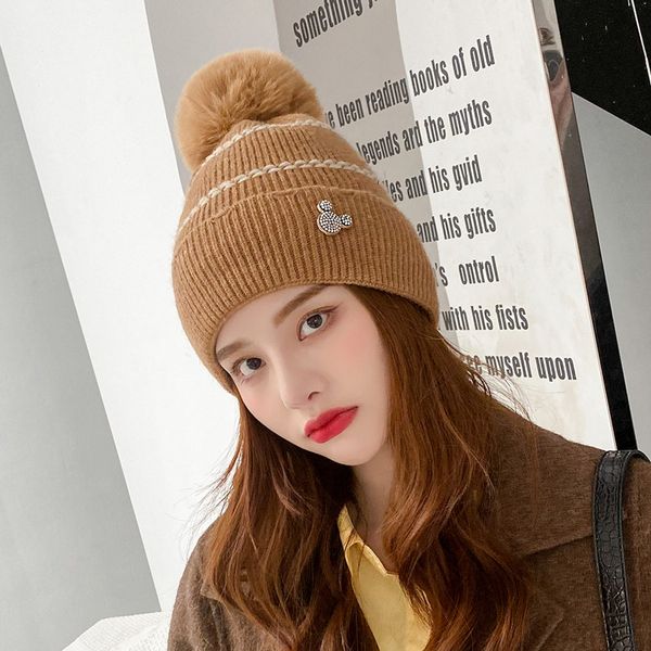 OUOI Knitted hats new fashion casual hooded woolen caps women's ski hats thickened plus velvet warm woolen caps, Blue;gray
OUOI Knitted hats new fashion casual hooded woolen caps women's ski hats thickened plus velvet warm woolen caps, Blue;gray