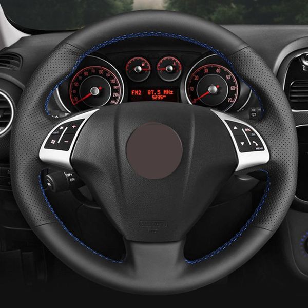 diy black hige soft artificial leather steering wheel cover for combo bravo grande punto linea qubo doblo punto
diy black hige soft artificial leather steering wheel cover for combo bravo grande punto linea qubo doblo punto