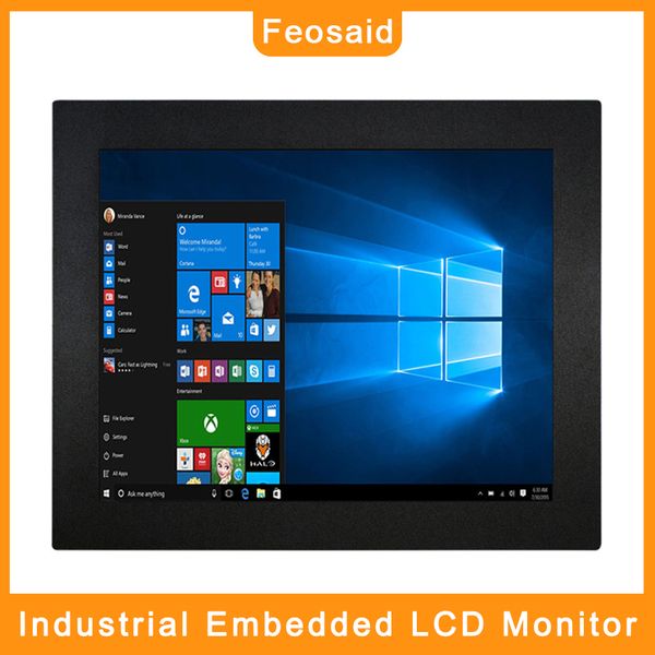 feosaid 12 inch embedded industrial computer monitor 12.1" tablet display monitor with vga hdmi dvi tv usb 1024x768
feosaid 12 inch embedded industrial computer monitor 12.1" tablet display monitor with vga hdmi dvi tv usb 1024x768