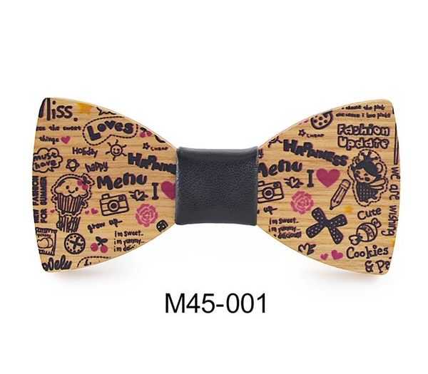fashion handmade wooden cartoon bow tie distinctive bow tie for party wedding 1order=1pc size:10*4.8cm, Black;gray
fashion handmade wooden cartoon bow tie distinctive bow tie for party wedding 1order=1pc size:10*4.8cm, Black;gray