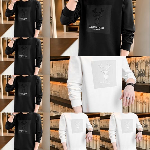fugui bird long-sleeved sweater men's trendy brand new spring and autumn loose round neck trendy autumn clothes wear wearsweater casual, Black
fugui bird long-sleeved sweater men's trendy brand new spring and autumn loose round neck trendy autumn clothes wear wearsweater casual, Black